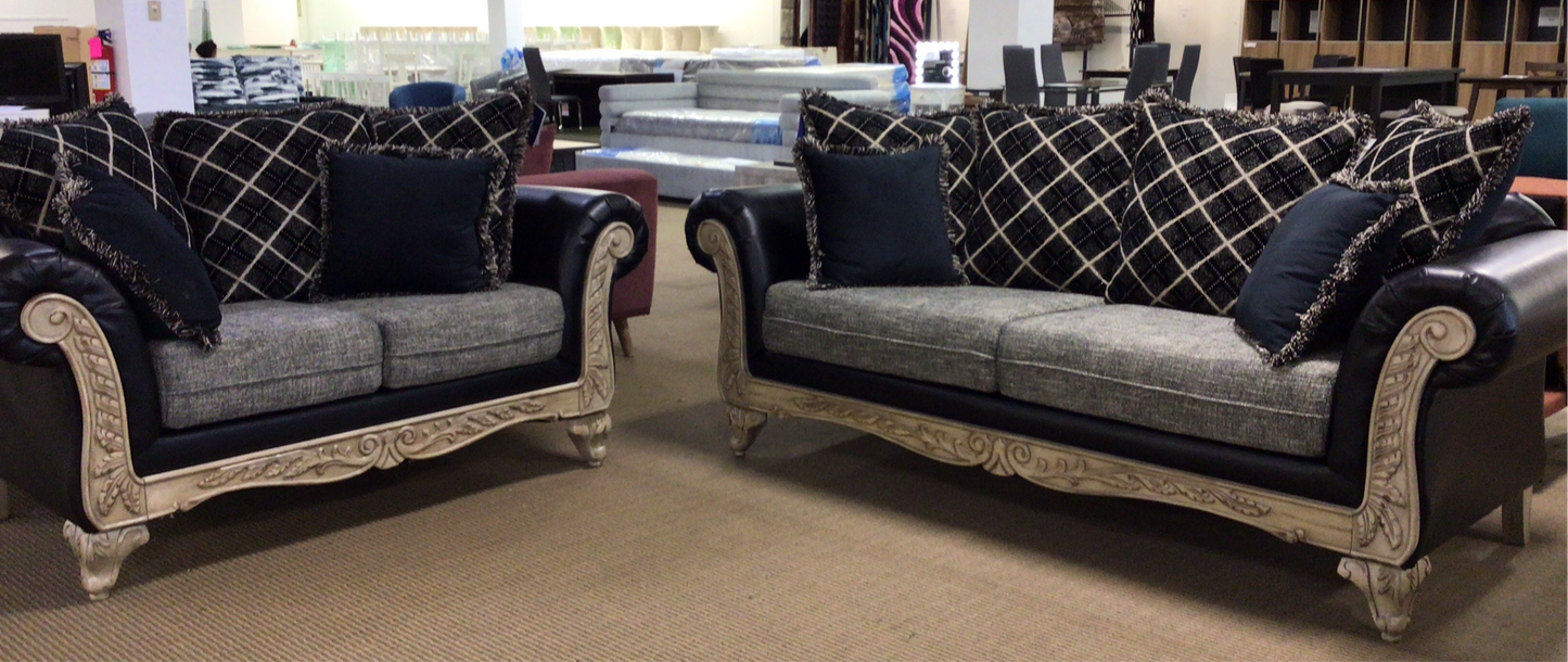 Sofa and Loveseat
