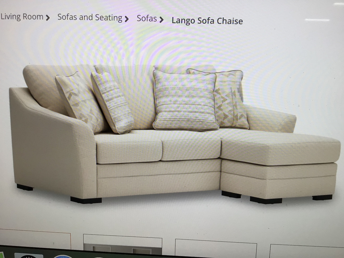 Jute Sofa Chaise