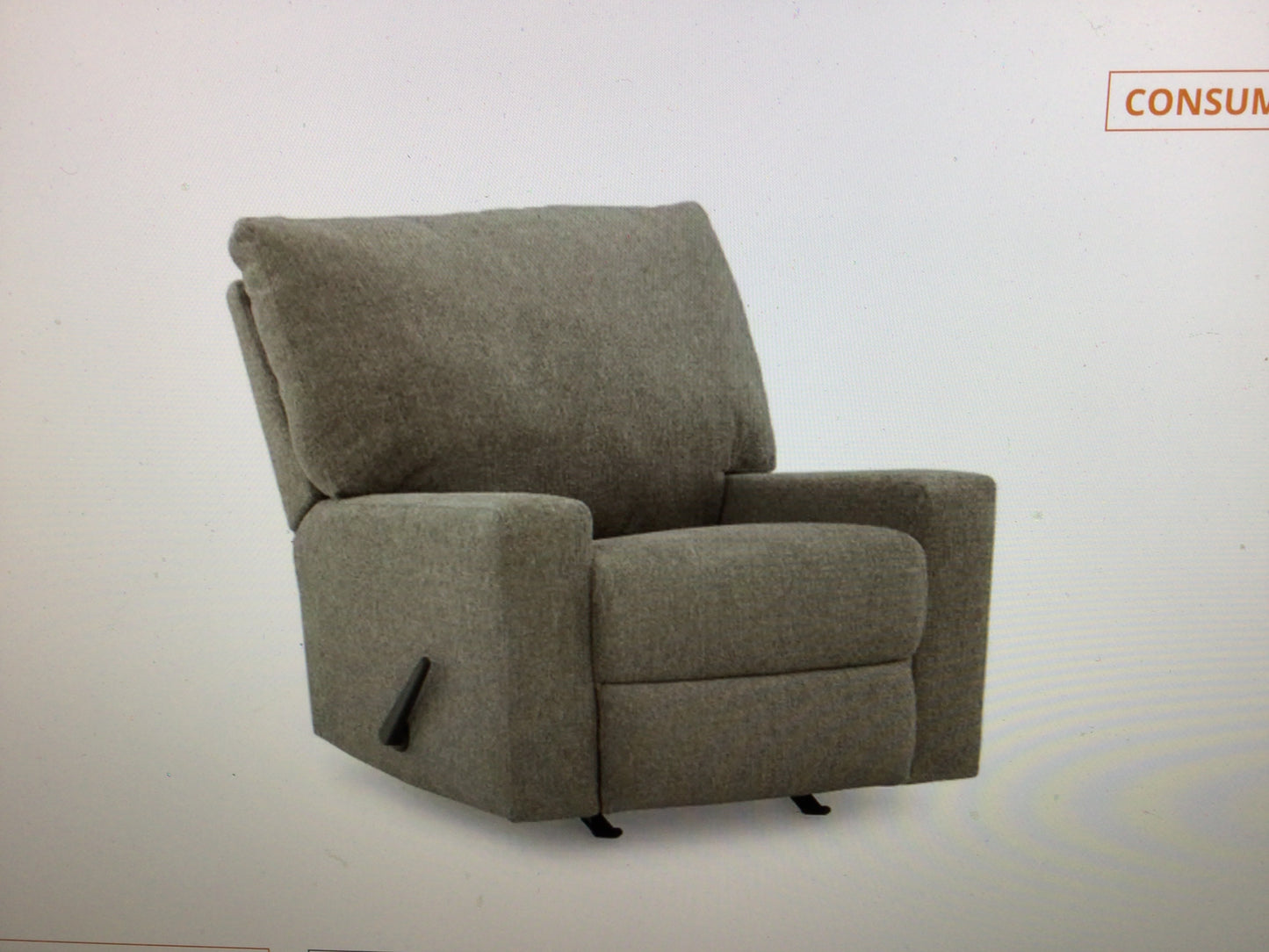 Ashley Rocker Recliner Hemp