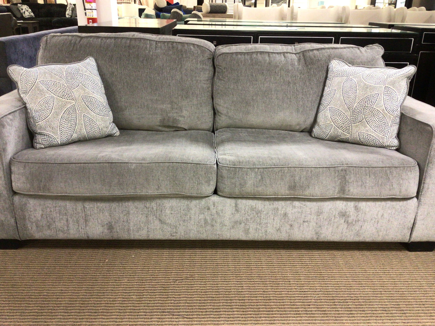 Grey Chenille Sofabed