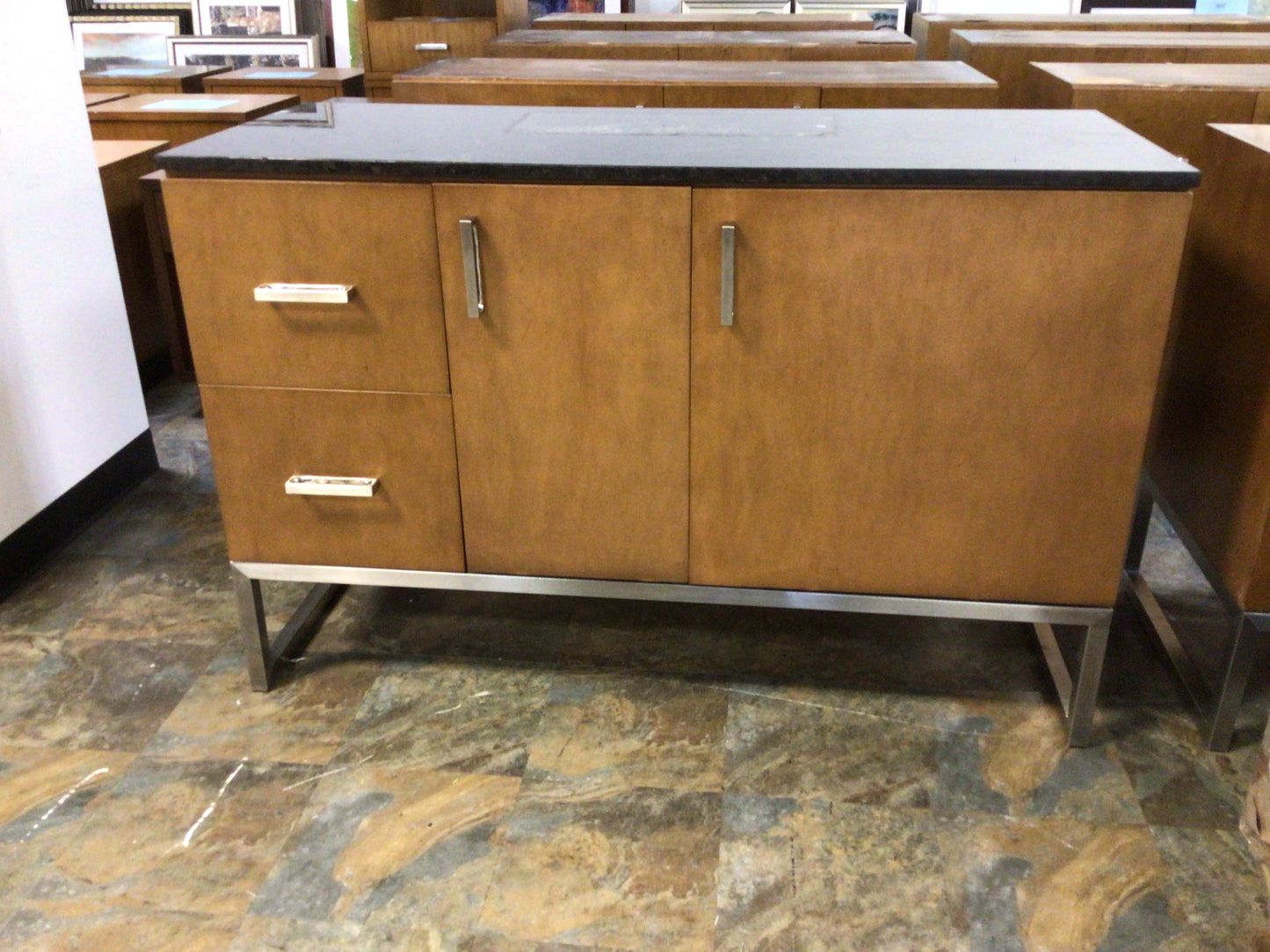 Granite Top Dresser/TV Stand