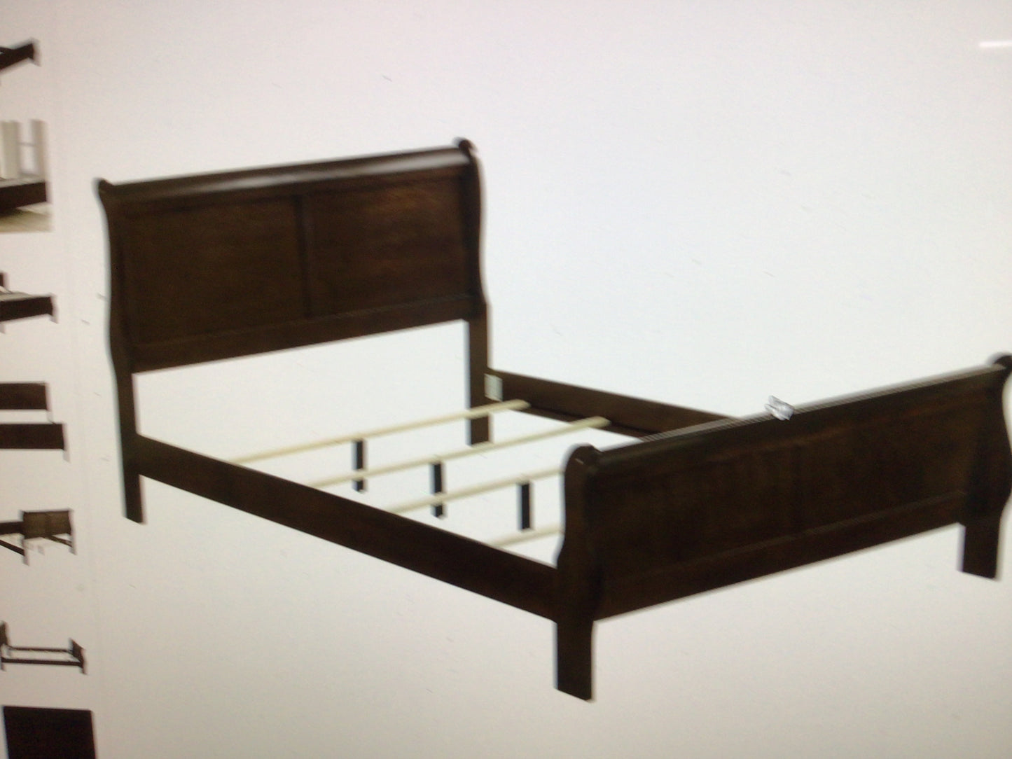 Queen Bed Cappuccino
