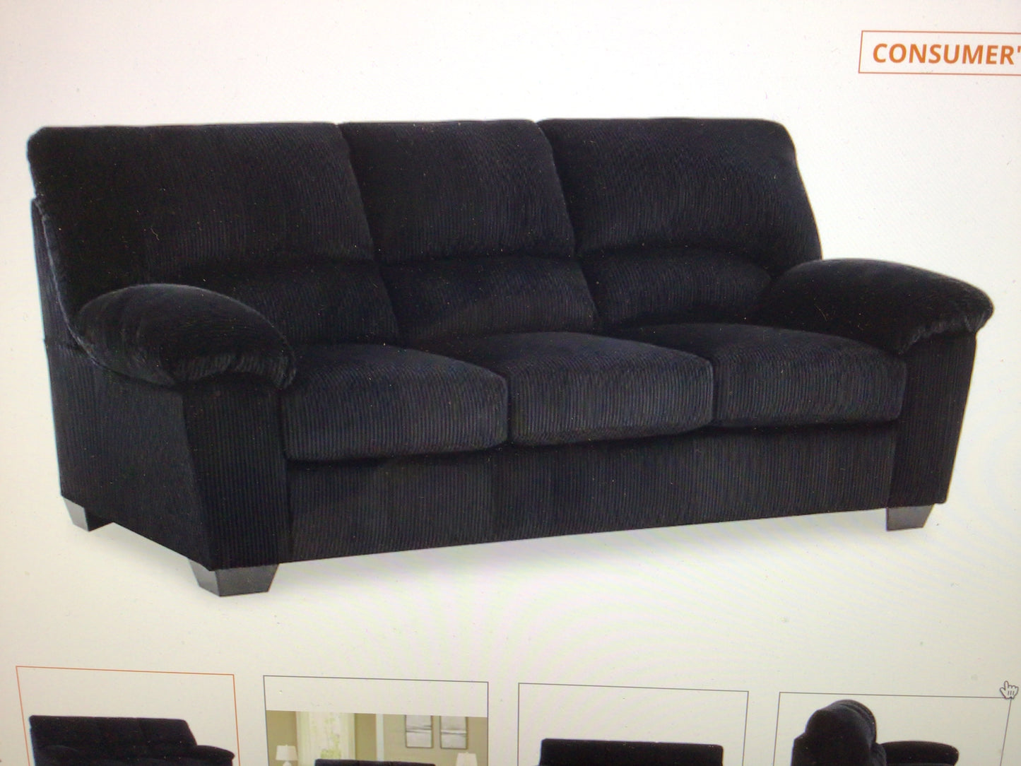 Ashley Onyx Sofa