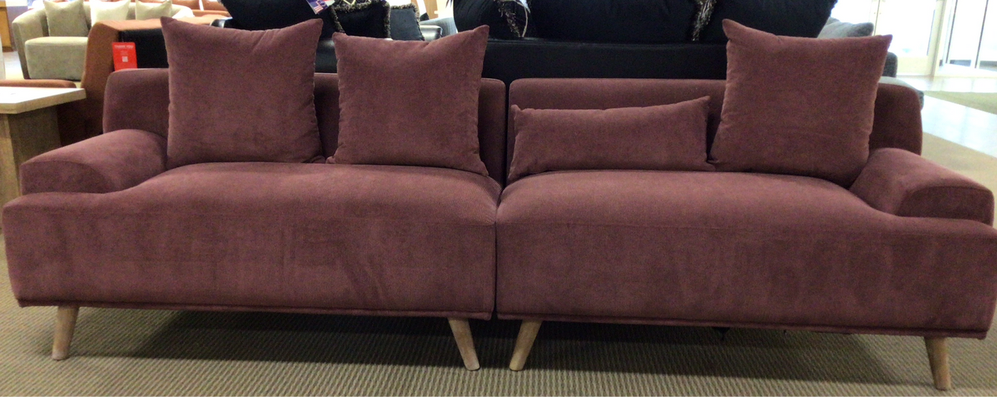 Sofa and Loveseat Wine
