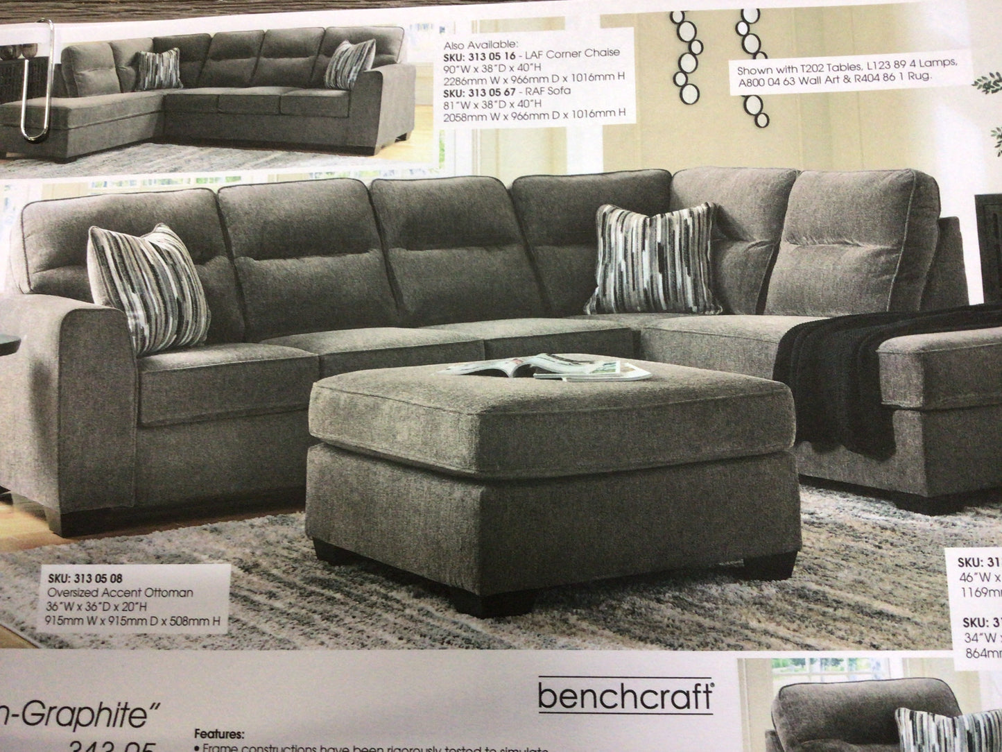 Graphite Sectional