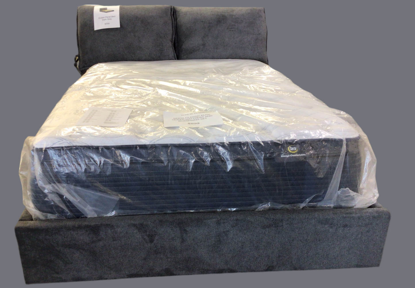 Queen Panel Bed